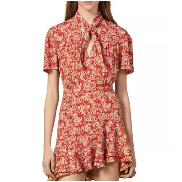 Sandro Dresses & Skirts - Sandro Lane Paisley Print Mini Dress